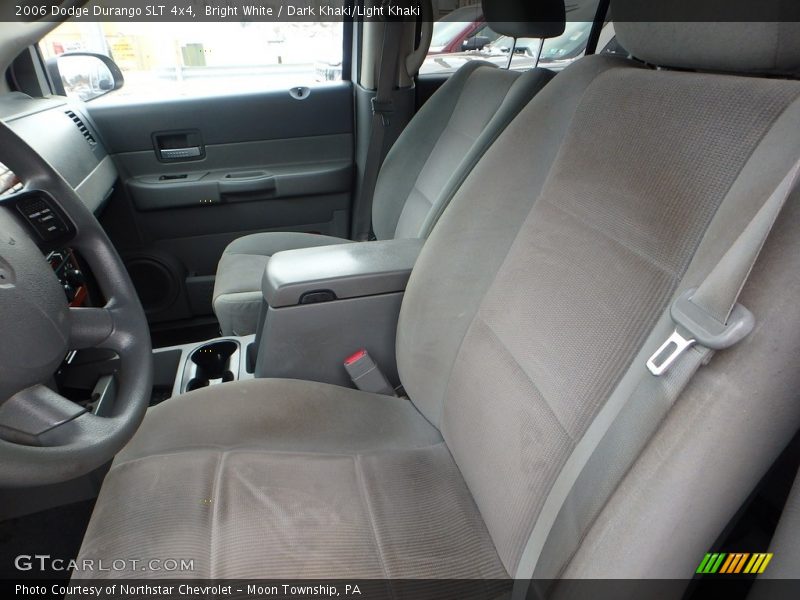 Bright White / Dark Khaki/Light Khaki 2006 Dodge Durango SLT 4x4