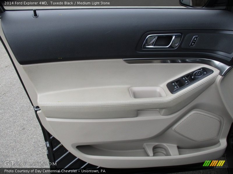 Tuxedo Black / Medium Light Stone 2014 Ford Explorer 4WD