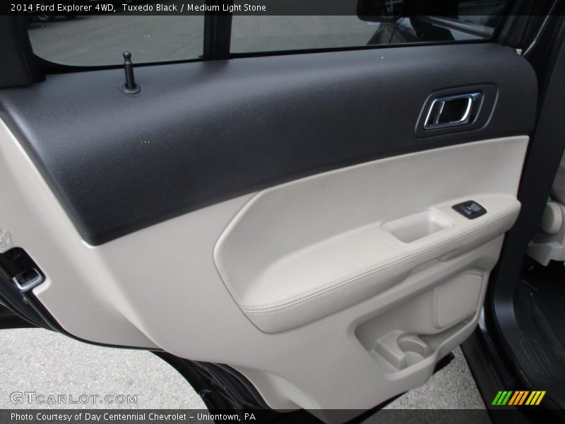 Tuxedo Black / Medium Light Stone 2014 Ford Explorer 4WD