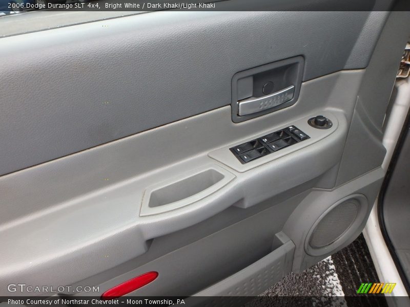Bright White / Dark Khaki/Light Khaki 2006 Dodge Durango SLT 4x4
