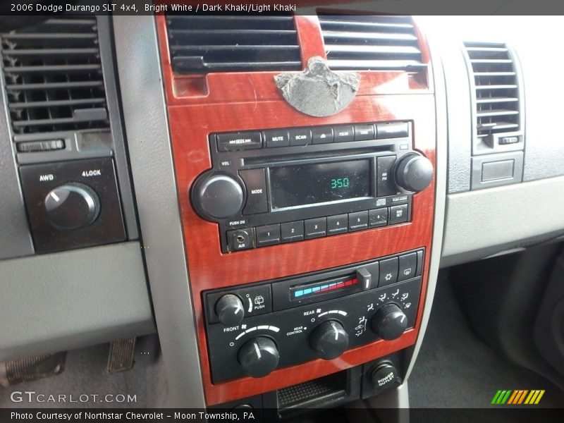Bright White / Dark Khaki/Light Khaki 2006 Dodge Durango SLT 4x4