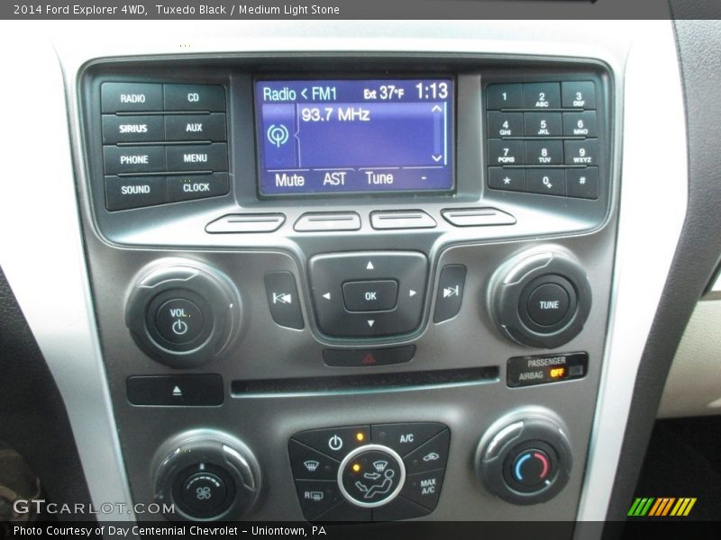 Tuxedo Black / Medium Light Stone 2014 Ford Explorer 4WD