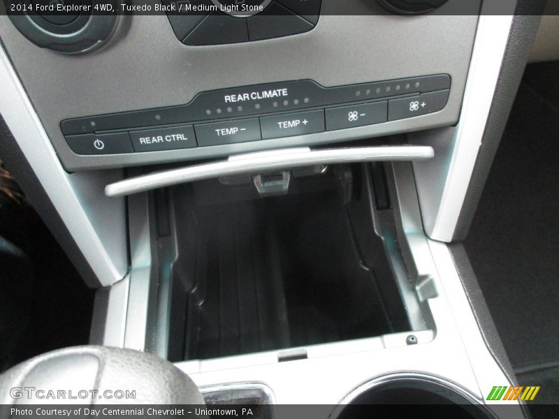 Tuxedo Black / Medium Light Stone 2014 Ford Explorer 4WD