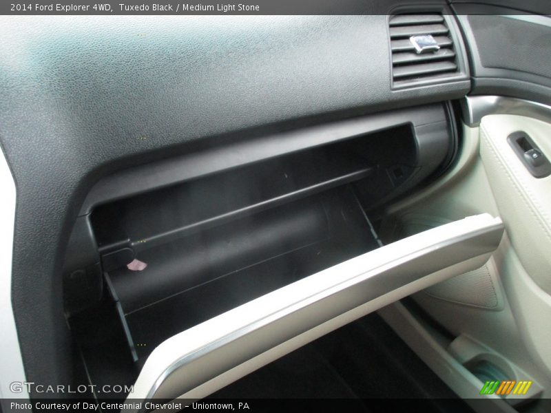 Tuxedo Black / Medium Light Stone 2014 Ford Explorer 4WD