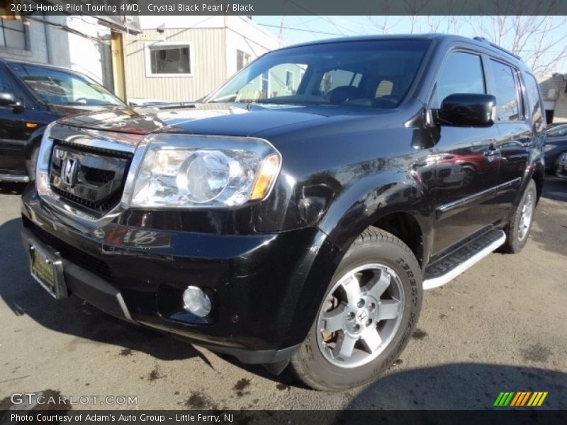 Crystal Black Pearl / Black 2011 Honda Pilot Touring 4WD
