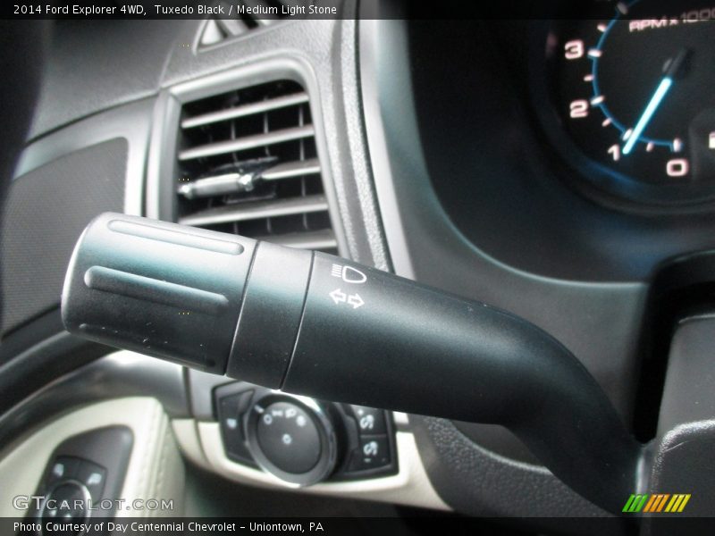 Tuxedo Black / Medium Light Stone 2014 Ford Explorer 4WD