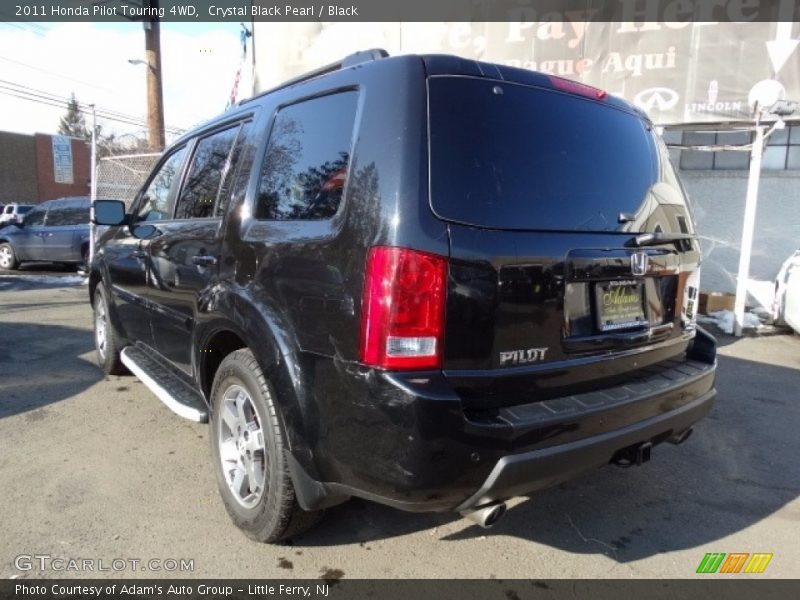 Crystal Black Pearl / Black 2011 Honda Pilot Touring 4WD