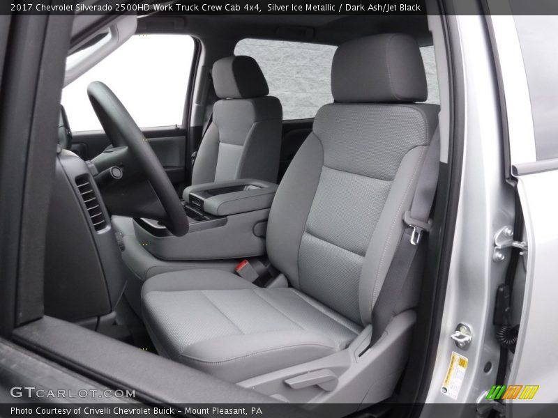 Silver Ice Metallic / Dark Ash/Jet Black 2017 Chevrolet Silverado 2500HD Work Truck Crew Cab 4x4