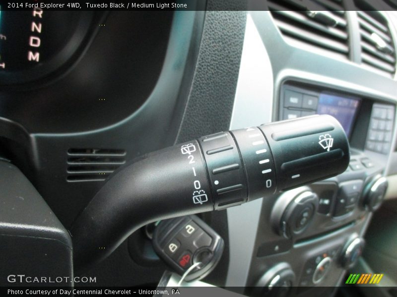 Tuxedo Black / Medium Light Stone 2014 Ford Explorer 4WD