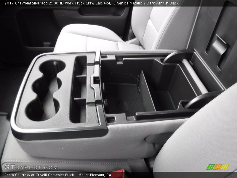 Silver Ice Metallic / Dark Ash/Jet Black 2017 Chevrolet Silverado 2500HD Work Truck Crew Cab 4x4