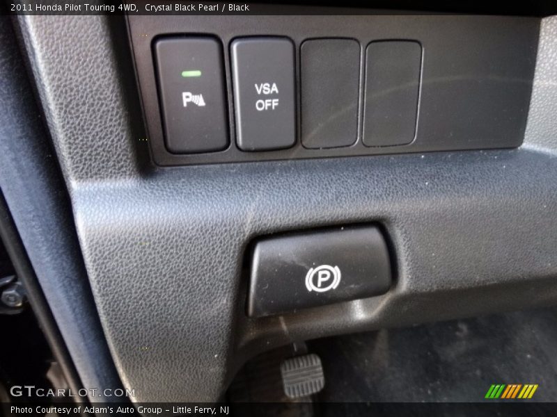 Crystal Black Pearl / Black 2011 Honda Pilot Touring 4WD