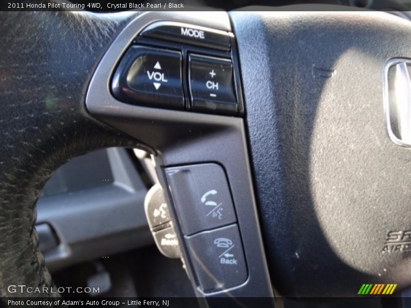 Crystal Black Pearl / Black 2011 Honda Pilot Touring 4WD