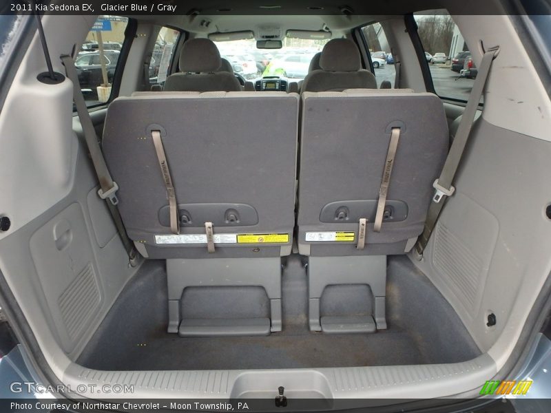 Glacier Blue / Gray 2011 Kia Sedona EX