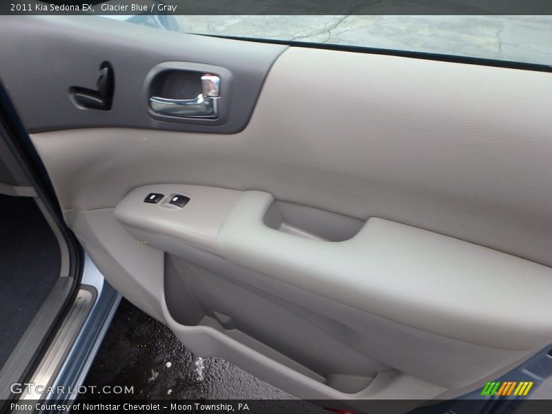 Glacier Blue / Gray 2011 Kia Sedona EX