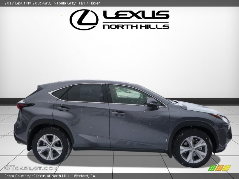 Nebula Gray Pearl / Flaxen 2017 Lexus NX 200t AWD