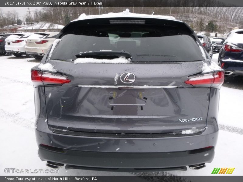 Nebula Gray Pearl / Flaxen 2017 Lexus NX 200t AWD