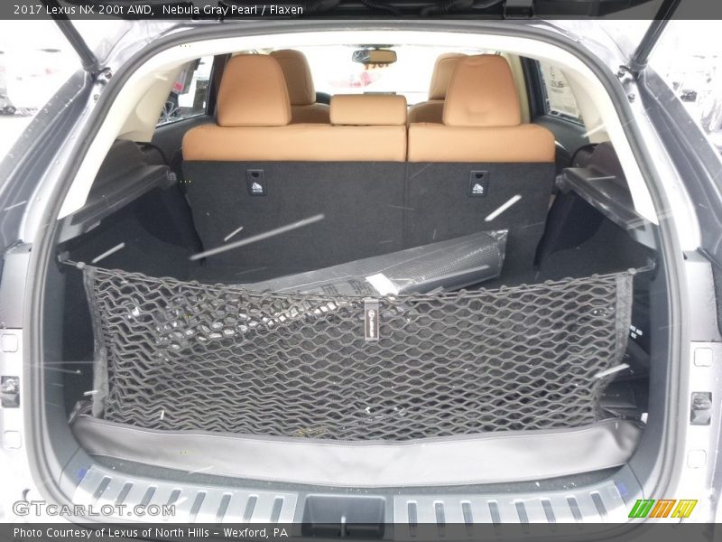 Nebula Gray Pearl / Flaxen 2017 Lexus NX 200t AWD