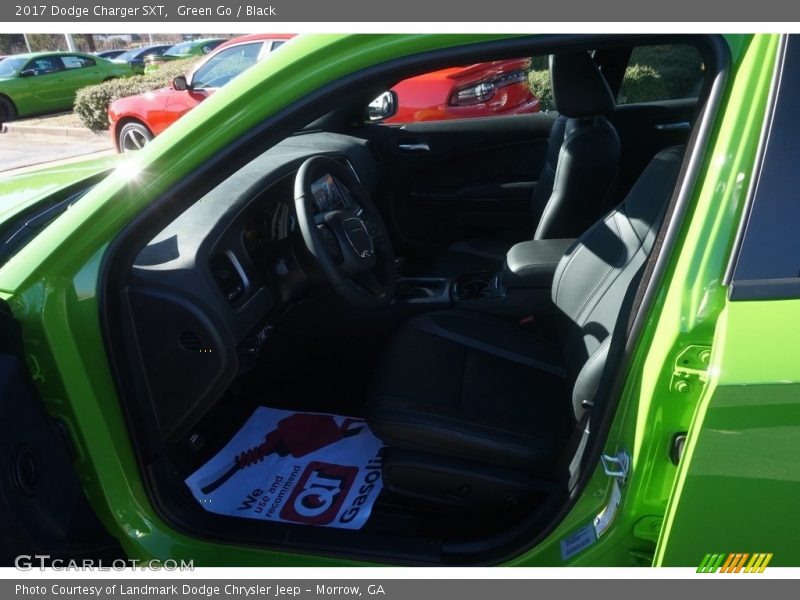 Green Go / Black 2017 Dodge Charger SXT