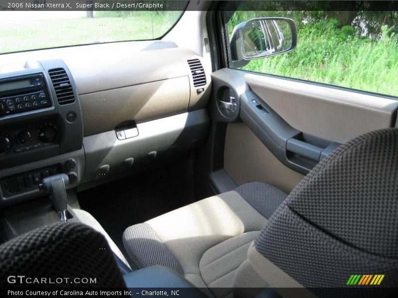 Super Black / Desert/Graphite 2006 Nissan Xterra X