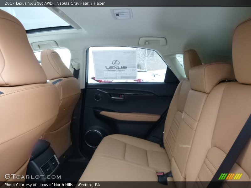 Nebula Gray Pearl / Flaxen 2017 Lexus NX 200t AWD
