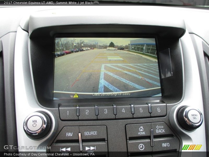 Summit White / Jet Black 2017 Chevrolet Equinox LT AWD