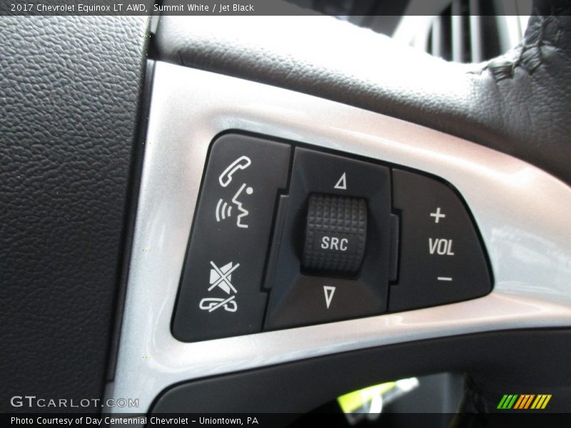 Summit White / Jet Black 2017 Chevrolet Equinox LT AWD