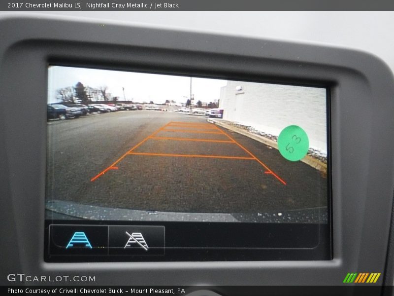 Nightfall Gray Metallic / Jet Black 2017 Chevrolet Malibu LS