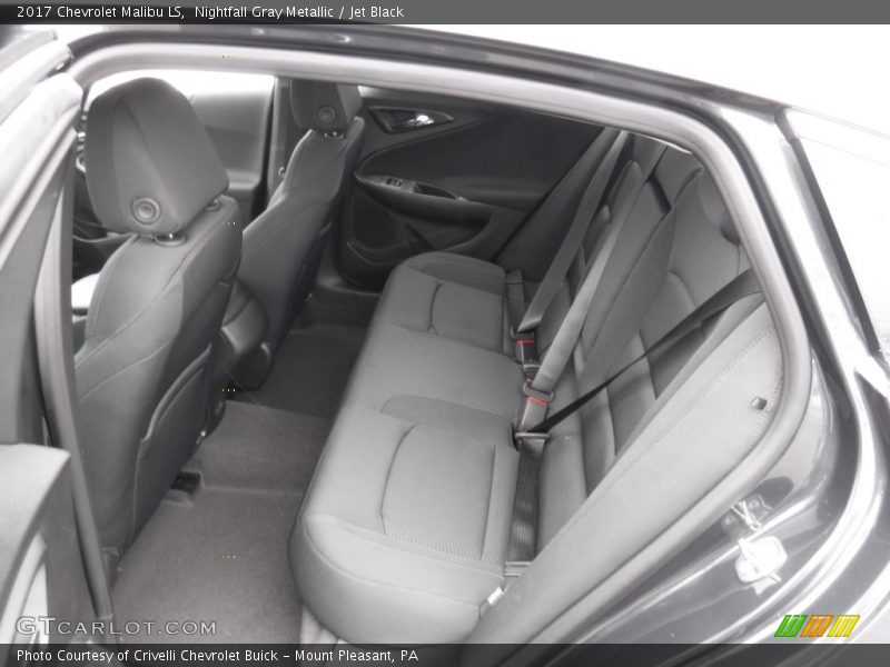 Nightfall Gray Metallic / Jet Black 2017 Chevrolet Malibu LS