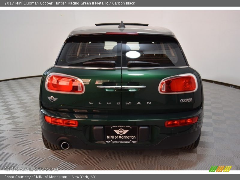British Racing Green II Metallic / Carbon Black 2017 Mini Clubman Cooper