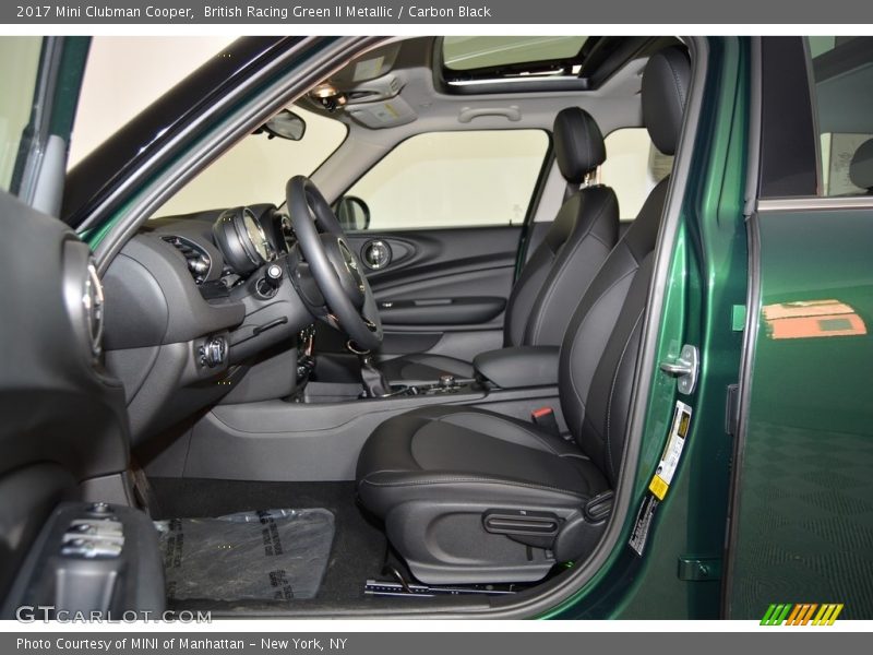 British Racing Green II Metallic / Carbon Black 2017 Mini Clubman Cooper