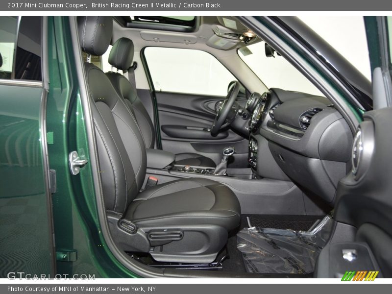 British Racing Green II Metallic / Carbon Black 2017 Mini Clubman Cooper