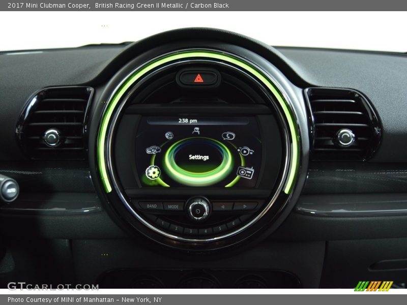 British Racing Green II Metallic / Carbon Black 2017 Mini Clubman Cooper