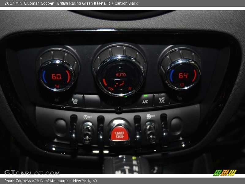British Racing Green II Metallic / Carbon Black 2017 Mini Clubman Cooper