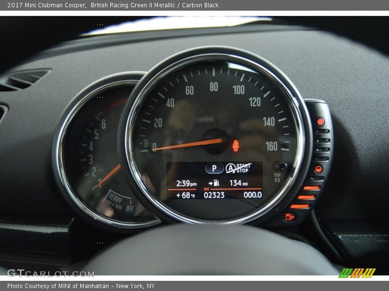 British Racing Green II Metallic / Carbon Black 2017 Mini Clubman Cooper