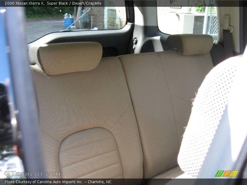 Super Black / Desert/Graphite 2006 Nissan Xterra X