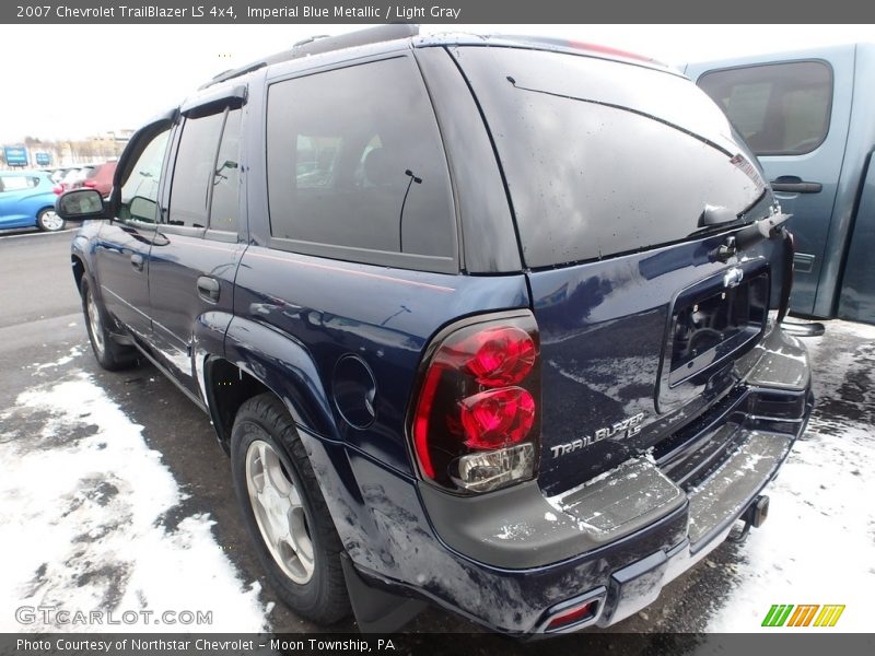 Imperial Blue Metallic / Light Gray 2007 Chevrolet TrailBlazer LS 4x4