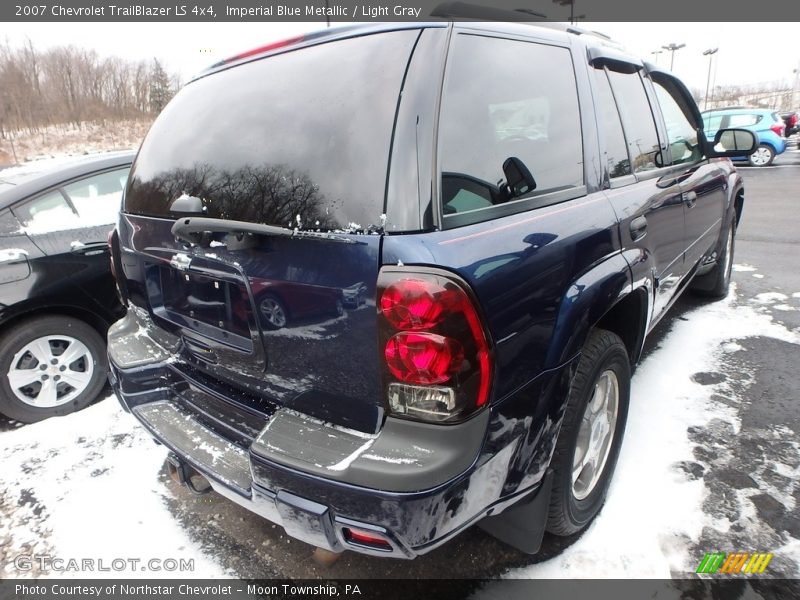 Imperial Blue Metallic / Light Gray 2007 Chevrolet TrailBlazer LS 4x4