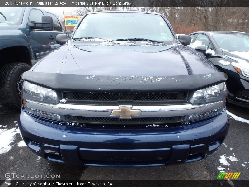 Imperial Blue Metallic / Light Gray 2007 Chevrolet TrailBlazer LS 4x4