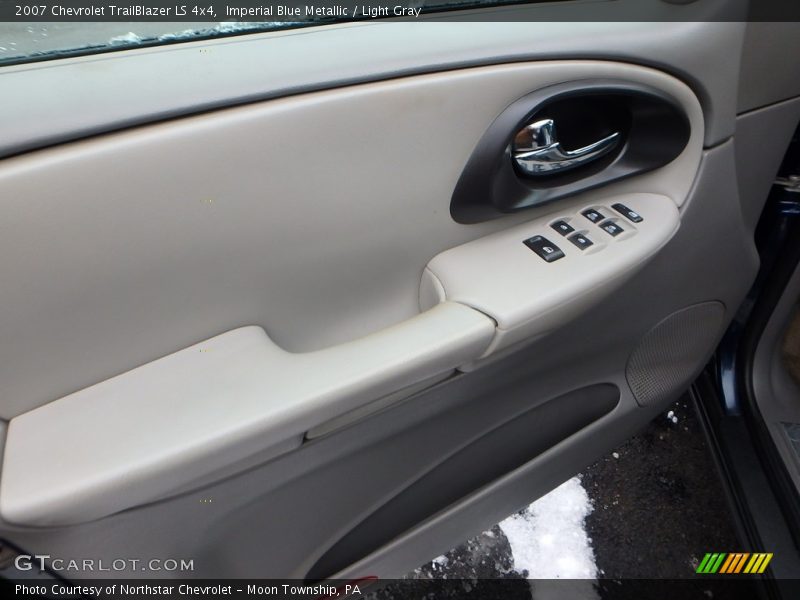 Imperial Blue Metallic / Light Gray 2007 Chevrolet TrailBlazer LS 4x4