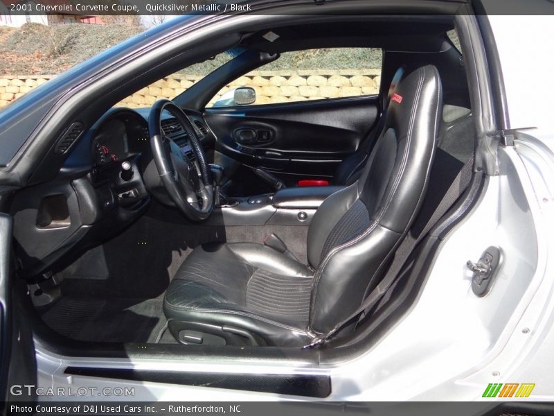 Front Seat of 2001 Corvette Coupe
