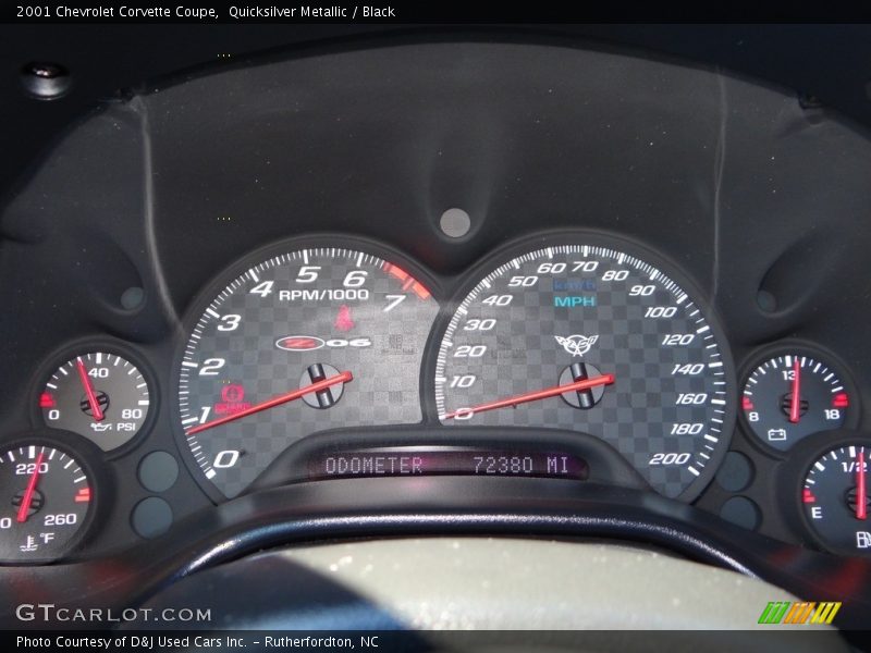  2001 Corvette Coupe Coupe Gauges