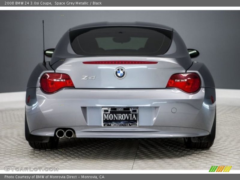 Space Grey Metallic / Black 2008 BMW Z4 3.0si Coupe