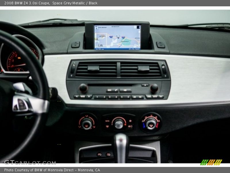 Space Grey Metallic / Black 2008 BMW Z4 3.0si Coupe