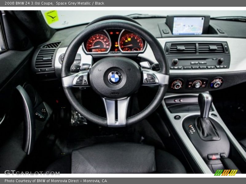 Space Grey Metallic / Black 2008 BMW Z4 3.0si Coupe