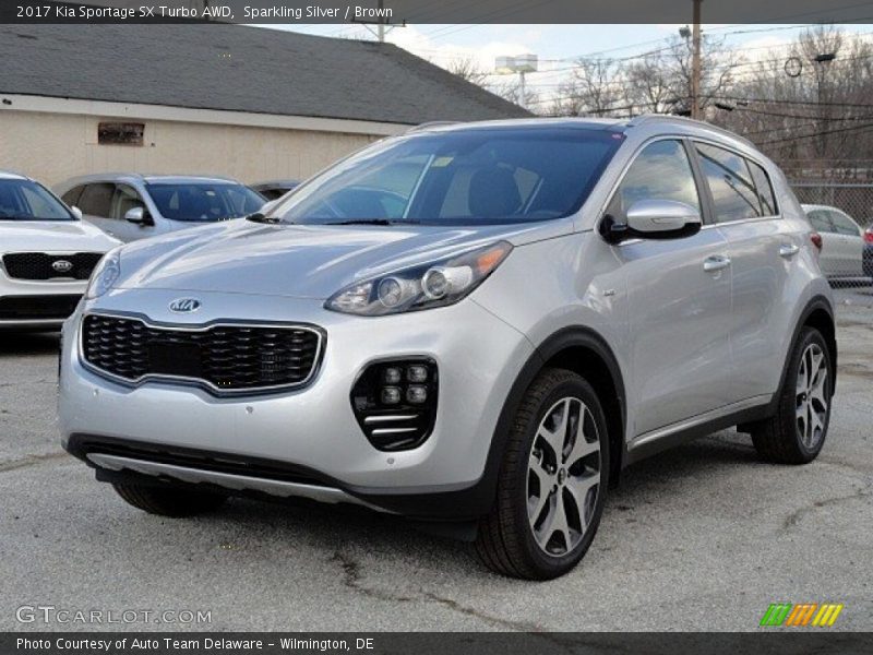  2017 Sportage SX Turbo AWD Sparkling Silver