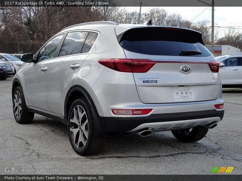  2017 Sportage SX Turbo AWD Sparkling Silver