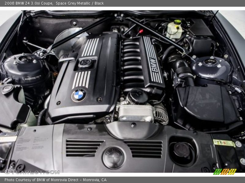 Space Grey Metallic / Black 2008 BMW Z4 3.0si Coupe