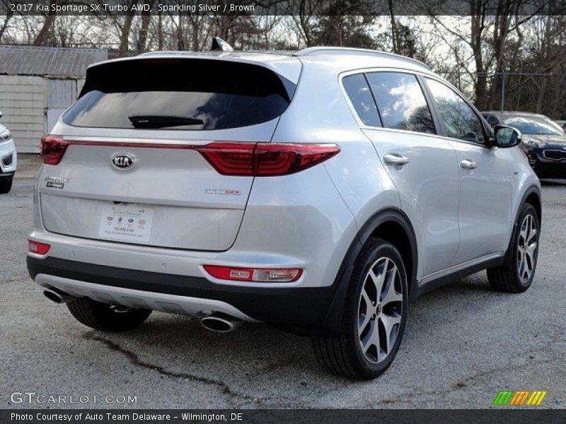  2017 Sportage SX Turbo AWD Sparkling Silver