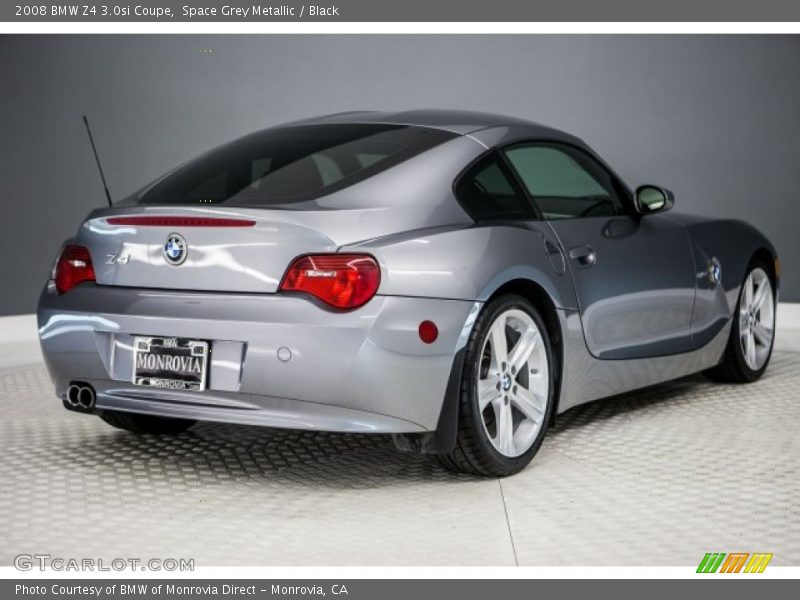 Space Grey Metallic / Black 2008 BMW Z4 3.0si Coupe