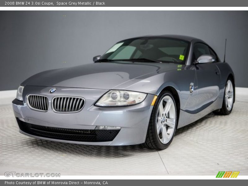 Space Grey Metallic / Black 2008 BMW Z4 3.0si Coupe